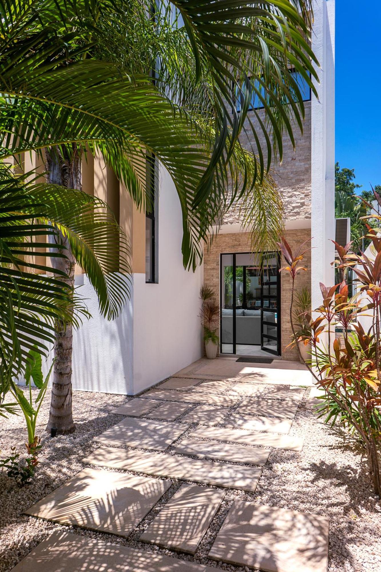 Wonderful Tropical Home 3Br, Garden, Private Pool. Тулум Екстериор снимка
